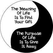 Purpose, work, gifts, sharing