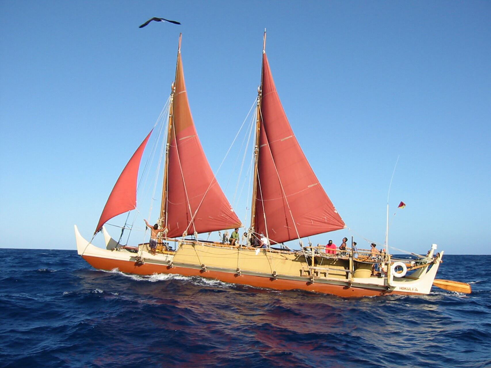 polynesian canoe