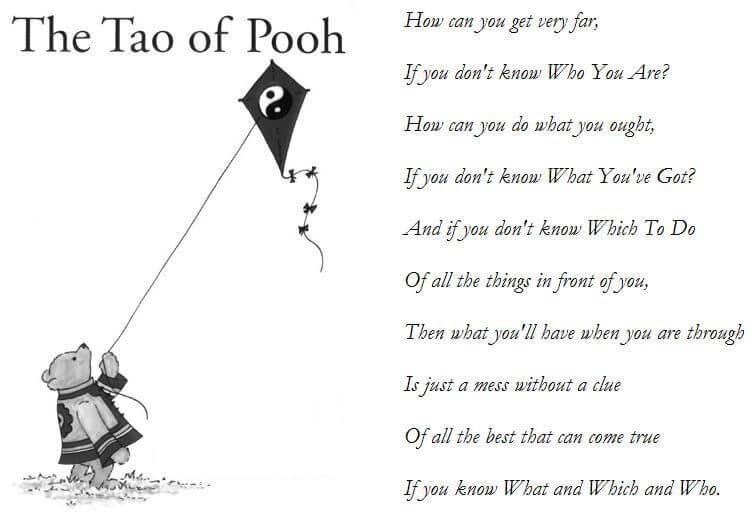 tao of pooh thoughts
