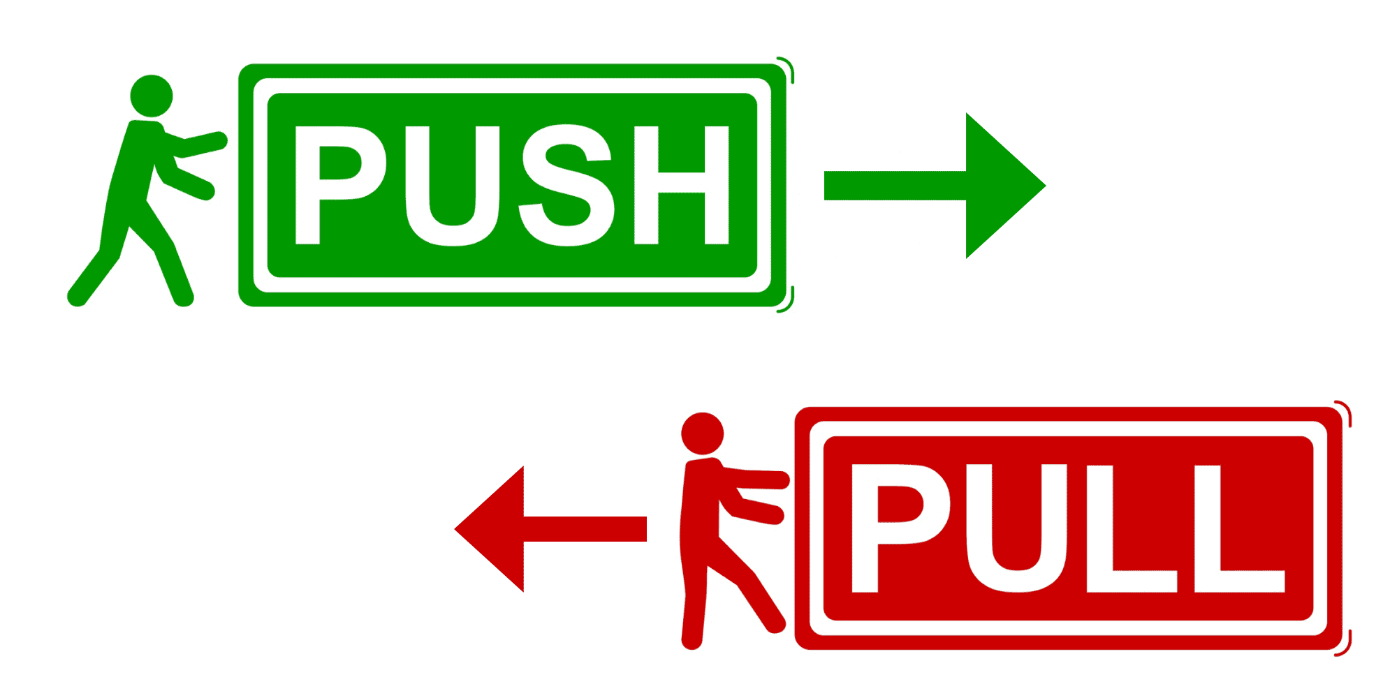 PUSH and PULL, finding the right balance