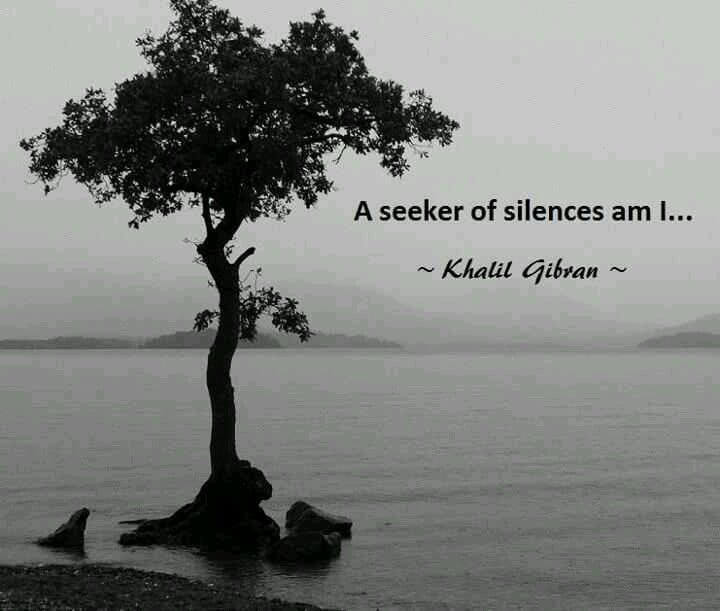 seeker of silences gibran