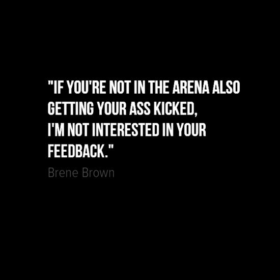 man in the arena brene brown
