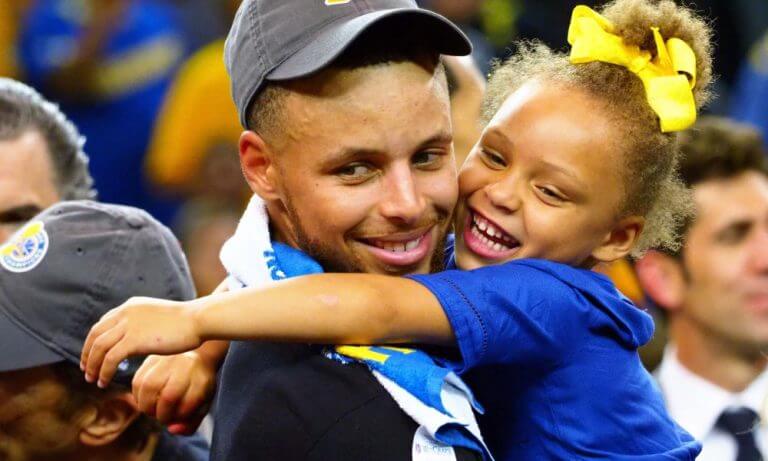 steph curry little girl