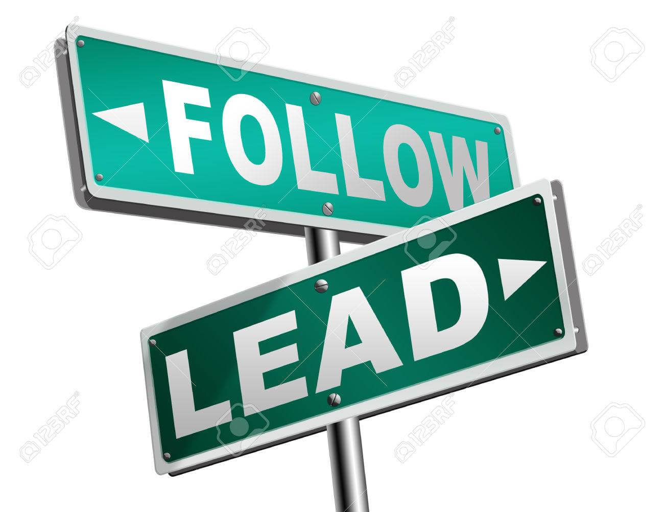 To lead or to follow