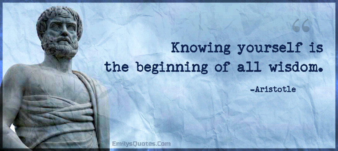 Knowing yourself
