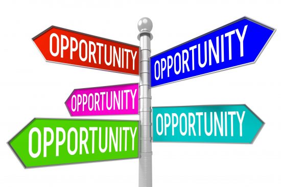 What is one opportunity you see today?