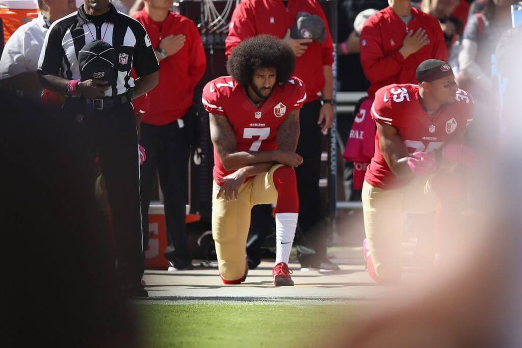 Taking a knee and "I didn't know"