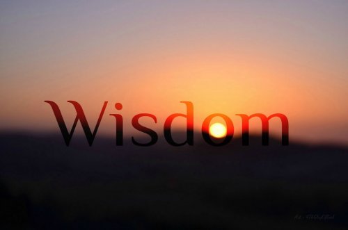 Wisdom: when you hear it, you feel you always knew it
