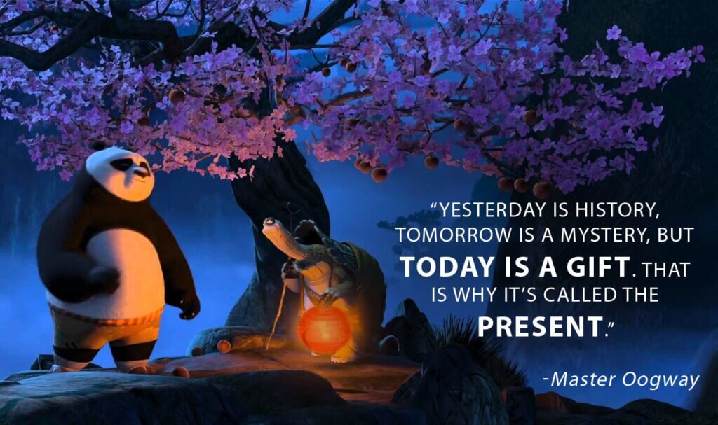 Today is a gift. That is why it's called the present. - Tom McCallum