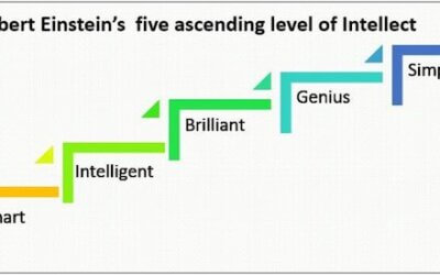 Einstein’s five levels of cognitive prowess