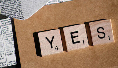 How to say yes