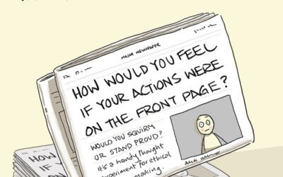 How would you live if your life was always on the front page?