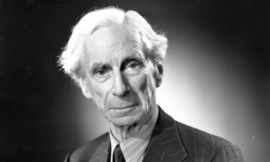 Bertrand Russel: Do not feel absolutely certain of anything.