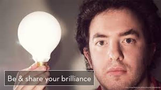 be and share your brilliance