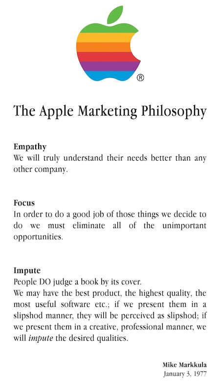 apple marketing company