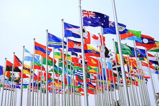 nation states flags