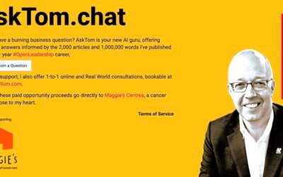 Now you can ask “me” anything at AskTom.chat