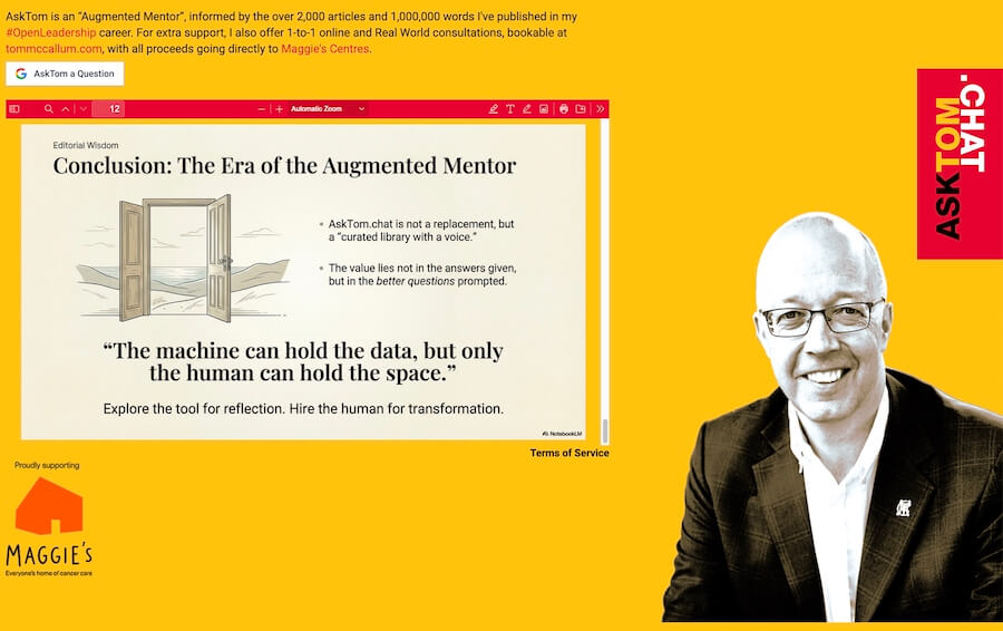 Augmented Mentor AskTom Chat